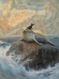 Rob & Puffin by Whale & Sons