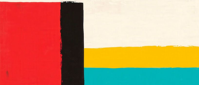 Abstract colour composition - Modern by Poster Art Shop