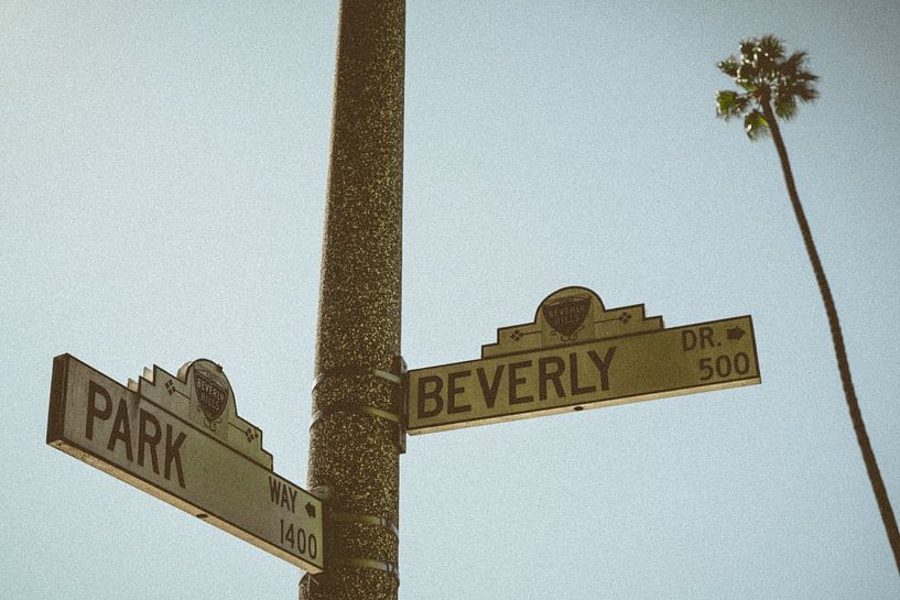 Vintage Beverly Hills, Los Angeles, California, United States van Colin Bax