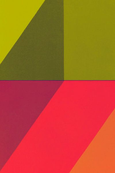 Geometrisch abstract van Studio Allee