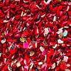 Liefdesslotjes in Italie | Verona | rode hartjes | fotobehang van Laura Dijkslag