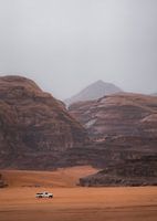 Landschap Wadi Rum Woestijn Jordanië II