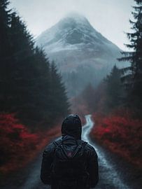 Lonely in the magical landscape by haroulita