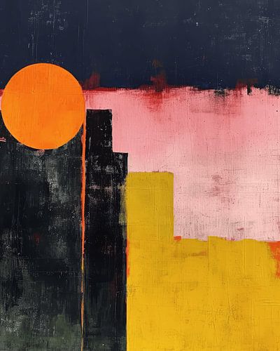 Farbenfroh, modern und abstrakt