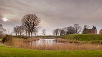 The landscape of Slot Loevestein