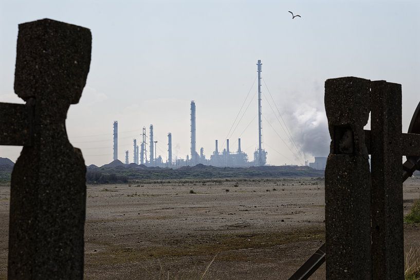 Dunkerque industry, France by Henri Berlize