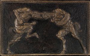 Franz von Stuck - Kämpfende Faune (ca. 1903)
