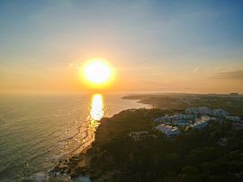 Sunset at the Portuguese coast