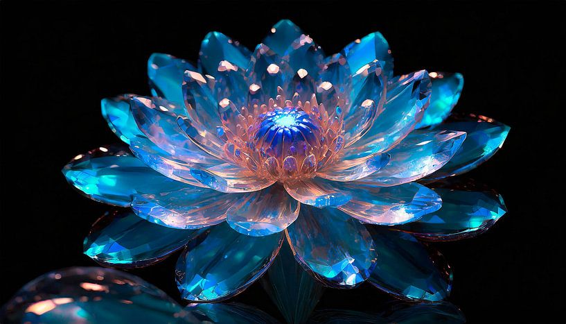 Flower with colours by Mustafa Kurnaz