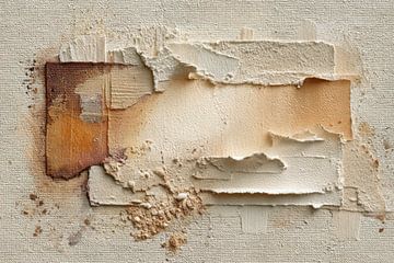 Abstract Painting - Beige Restful and Organic