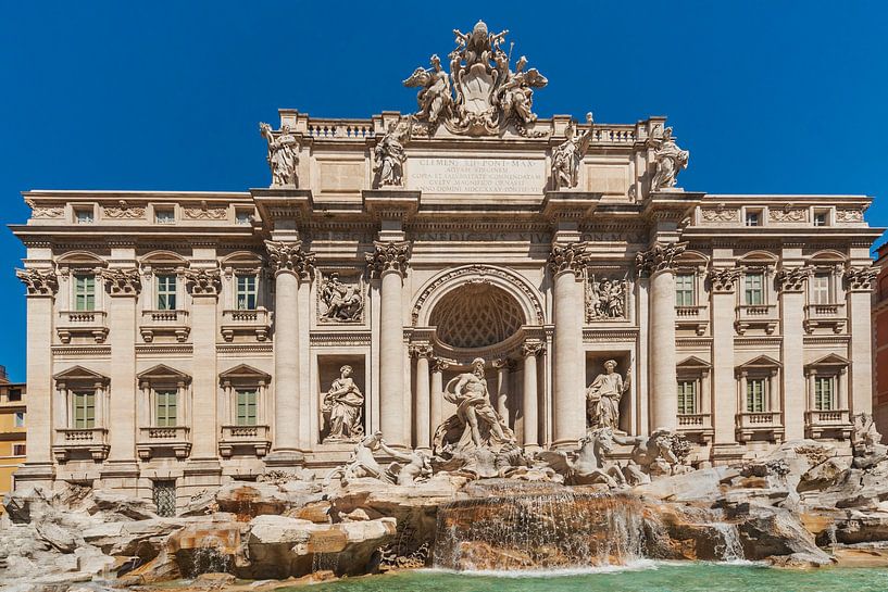 Trevi-Brunnen, Rom, Italien par Gunter Kirsch