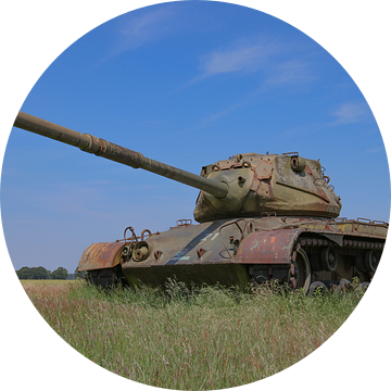 M47 Patton leger tank kleur 2 van Martin Albers Photography