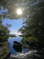 Ein Boot am See
