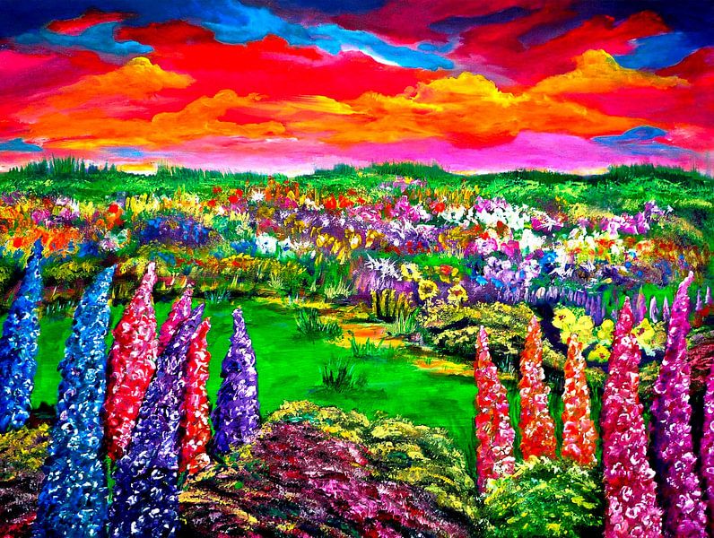 Blühende Landschaft von Eberhard Schmidt-Dranske