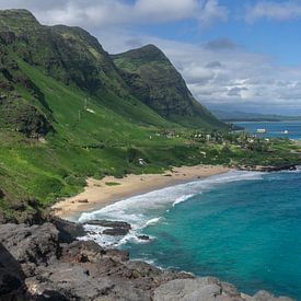 Le point de vue de Makapu'u sur Oahu sur Reis Genie