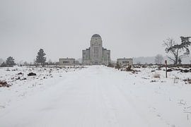 Radio Kootwijk in the snow by Hans Monasso