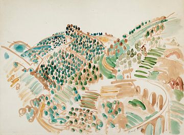 Raoul Dufy - Das Viadukt von Vence von Peter Balan