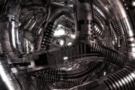 Alien Spaceship by Jörg Hausmann