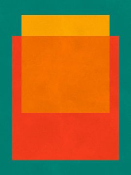 Overlappende vormen 5 van Vitor Costa