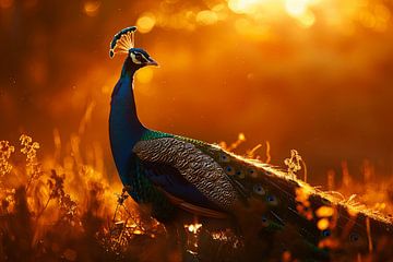 Peacock by Poster Art Shop