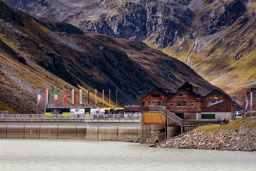 Silvretta reservoir by Rob Boon