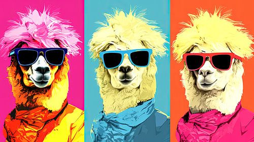 Warhol: Lama's in de Schijnwerper