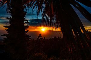 Sonnenuntergang auf Teneriffa, Spanien