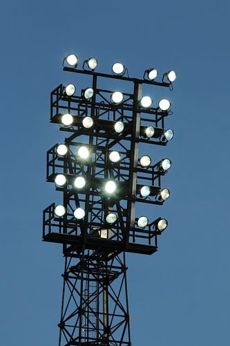 Poteau d'éclairage du stade De Eelaarshorst