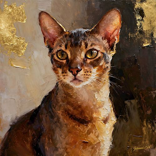Cat Art Collection - Abessijnse kat
