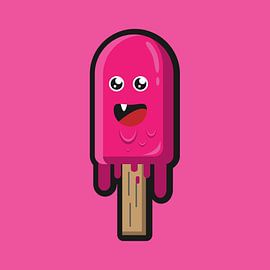 Eis Lustig Süss Comic von Poster Art Shop