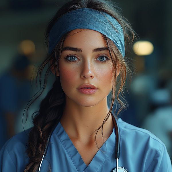 Nurses in hospital by de-nue-pic