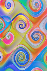 Caramelpop  911 - Spiralen von Claudia Gründler