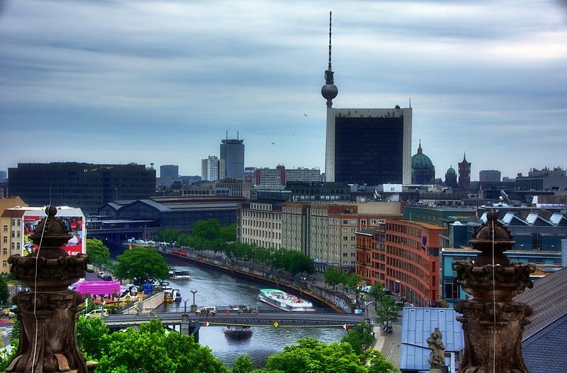Berlin Mitte vu d'en haut 2 par Edgar Schermaul