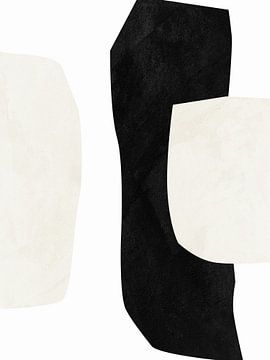 Modern geometric organic abstract art by Online Arts