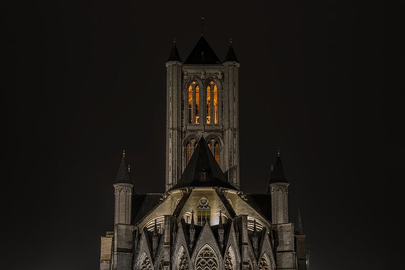 Eglise Saint-Nicolas à Gand par MS Fotografie | Marc van der Stelt