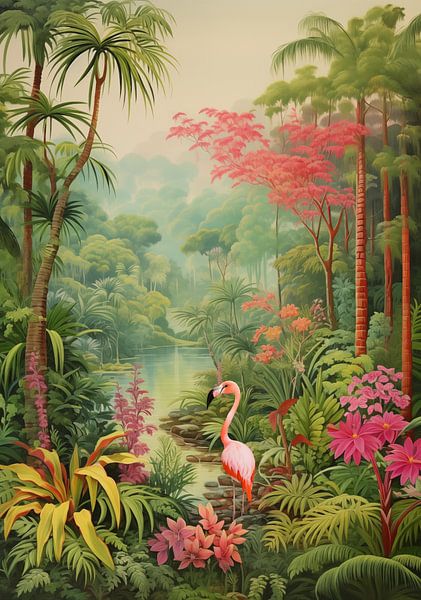 Flamingo's Cove by Bianca ter Riet