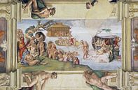 Michelangelo. The Deluge by 1000 Schilderijen thumbnail