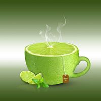 Limetten-Tee