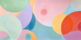 Regenbogen in Kreisen 1