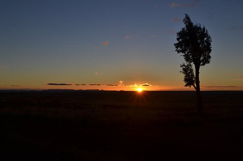 Madagascar zonsondergang