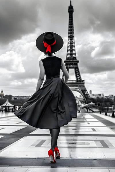 Fashion flair at the Eiffel Tower by Skyfall