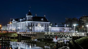 Königshaus Utrecht bei Nacht von Robert van Walsem