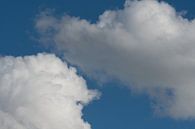 Grau-weiße Wolke mit blauem Himmel von Jolanda de Jong-Jansen Miniaturansicht