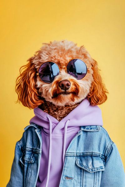 Goldendoodle by Poster Art Shop