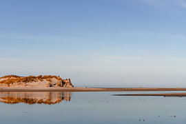 Calme plat sur les dunes de Norderney