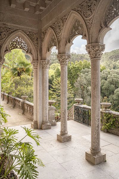 Monseratte Palace Arches in Sintra by Henrike Schenk