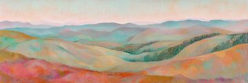 Bulgaria Panorama by Abstract Painting