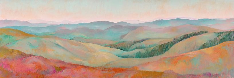 Bulgaria Panorama by Abstract Painting