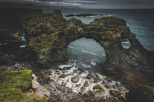 Sea arch van Gatklettur