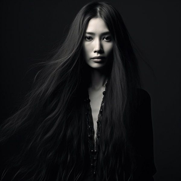 Portrait von fernlichtsicht